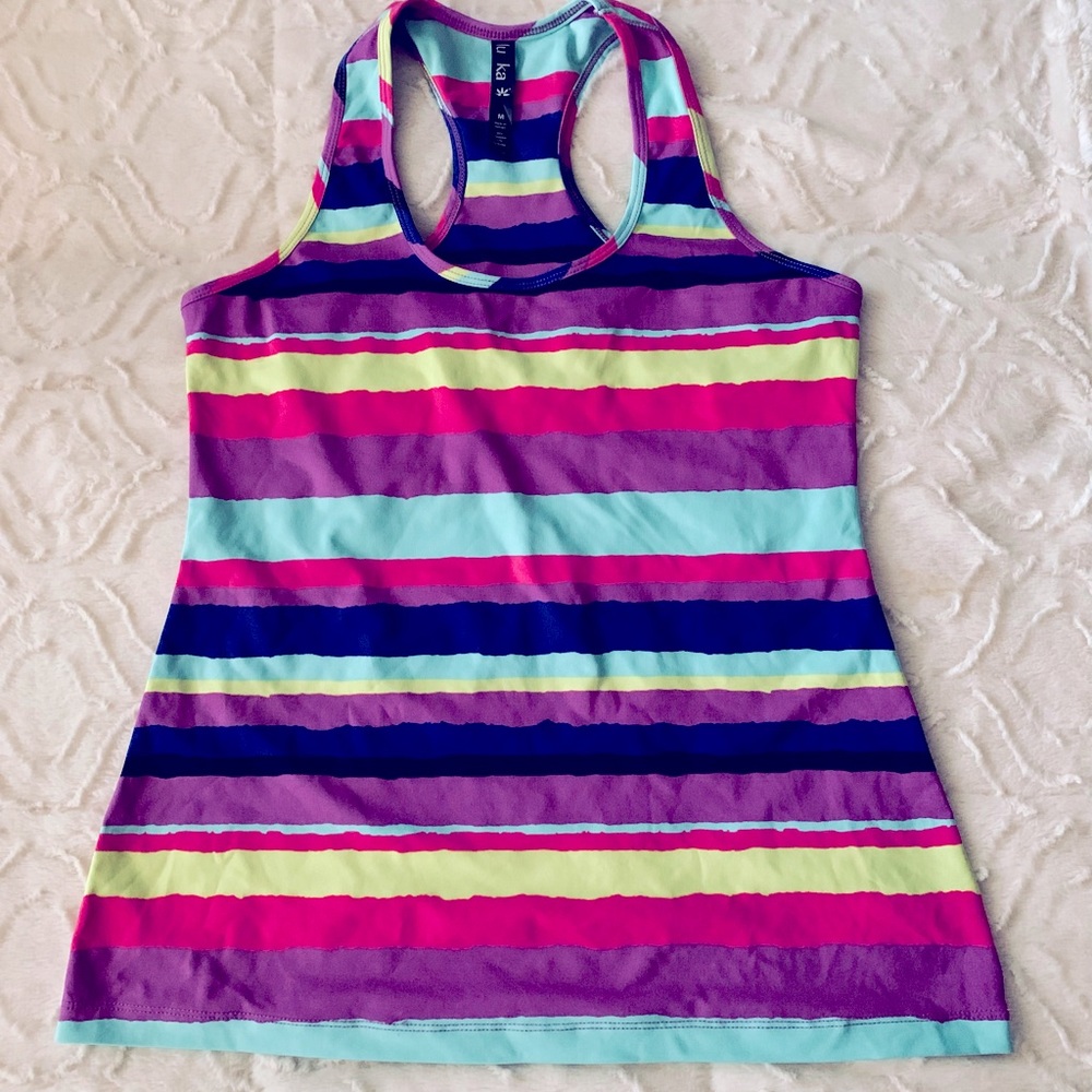 Luka Striped Athletic Tank